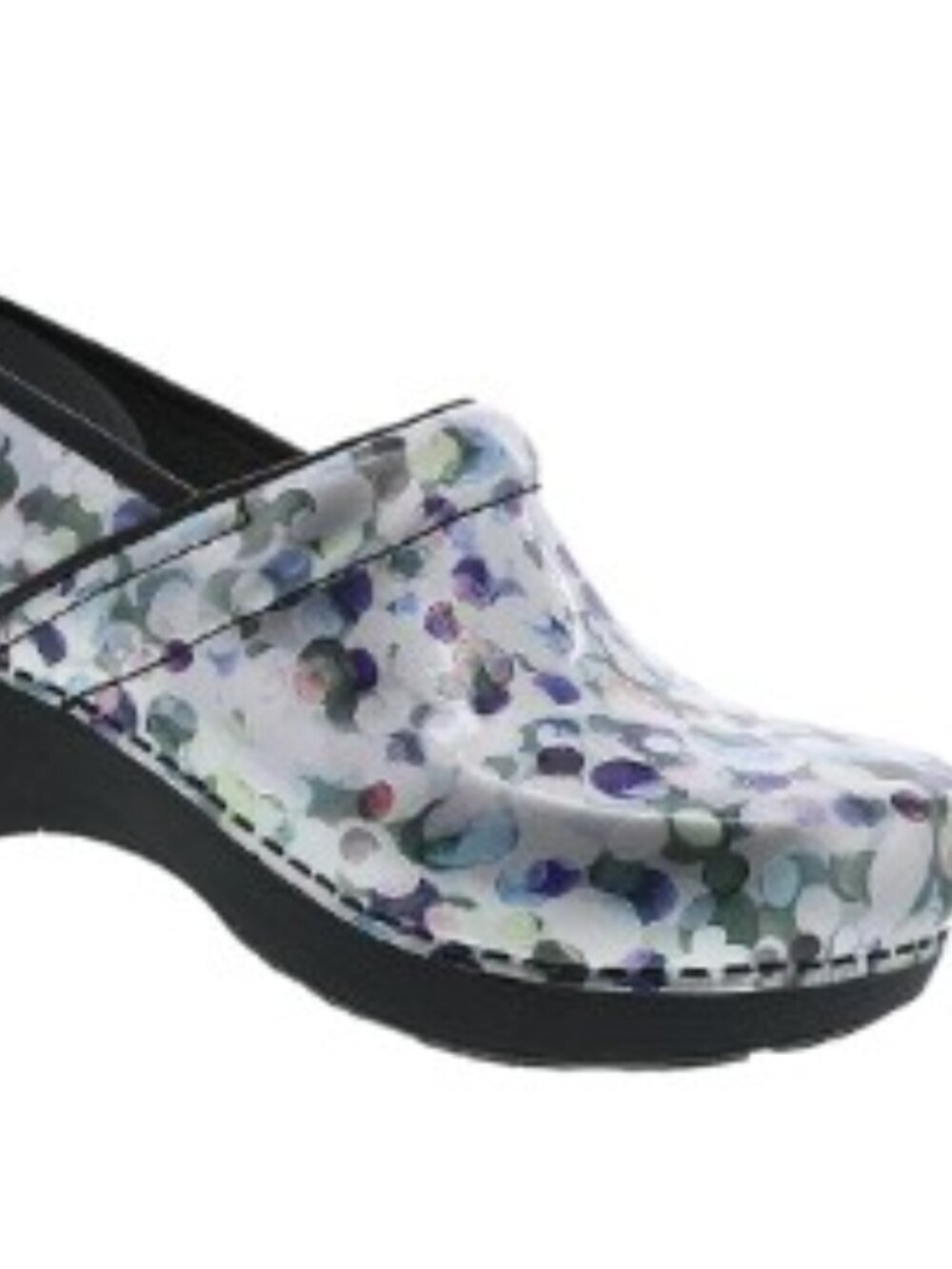 DANSKO XP 2.0 MULTI DOT PATENT LEATHER CLOGS - Picture 3 of 15